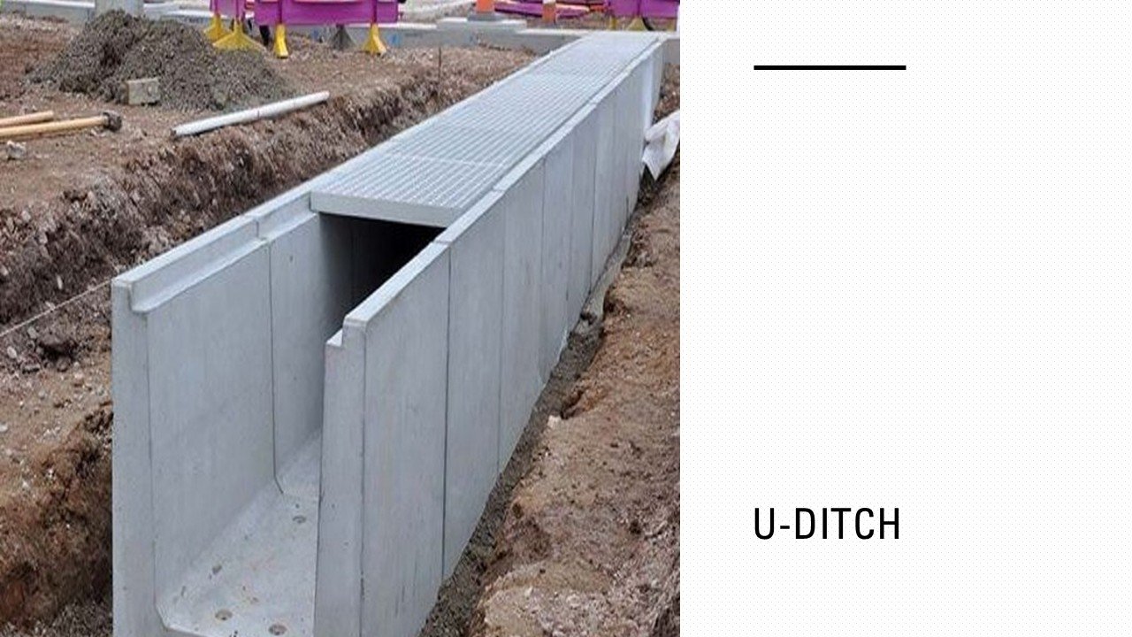 Harga U Ditch Saluran Air