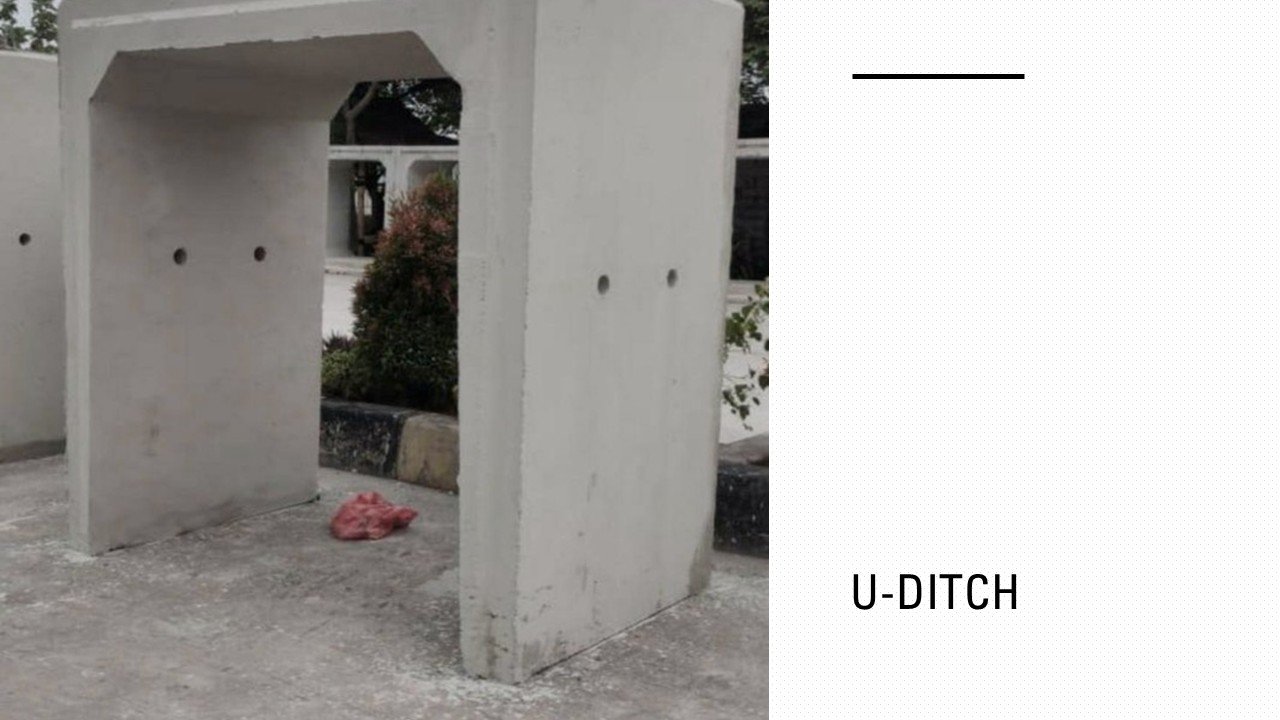 Harga U Ditch Saluran Air