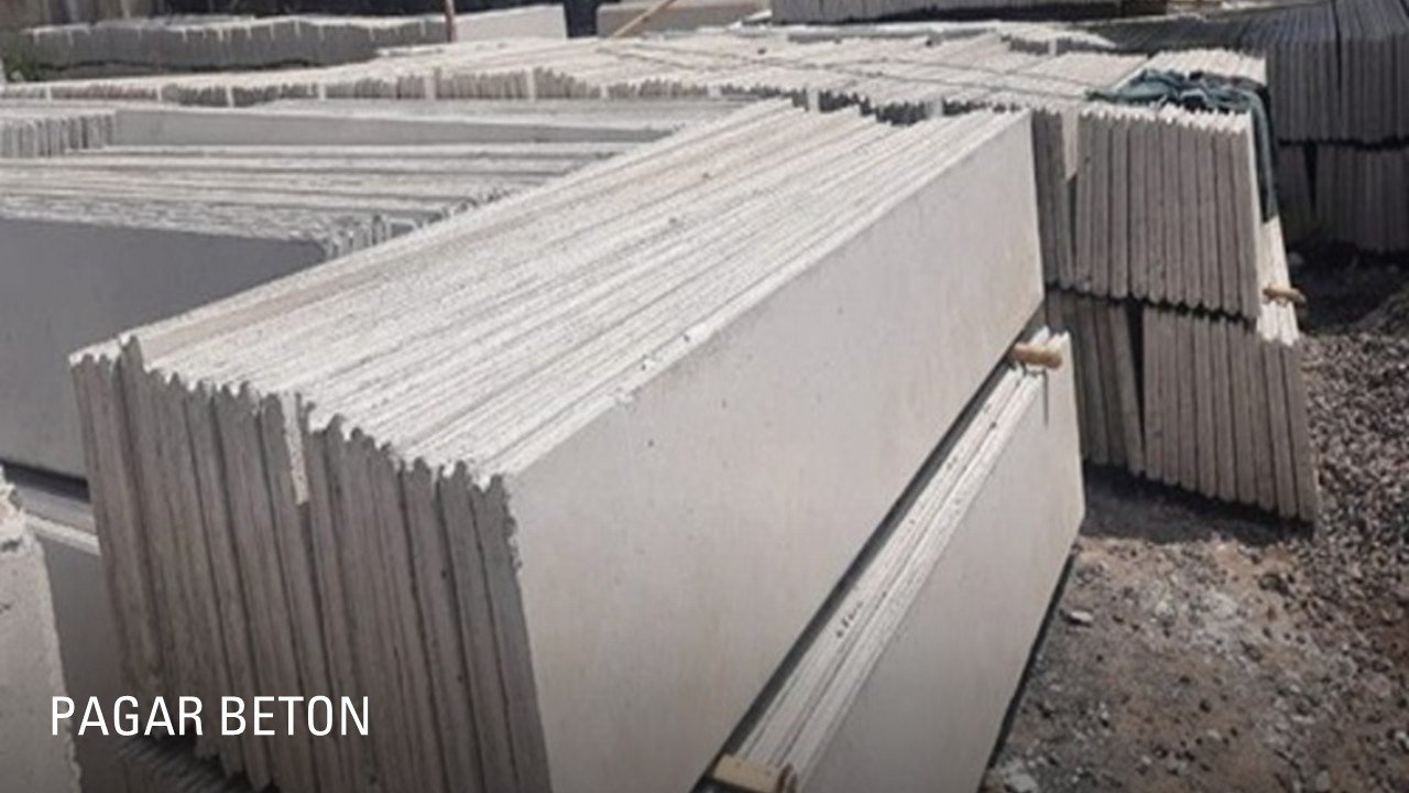 pasang pagar panel beton